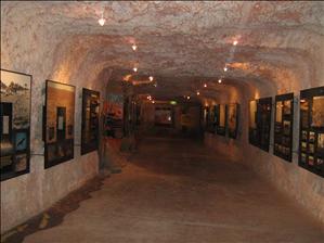 In the mine museum