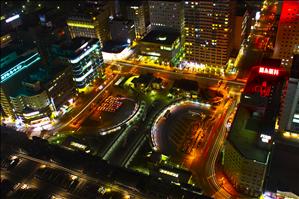 Sapporo viewed from JR Tower