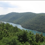 Inland Croatia is full of trees, farmland and lakes.
