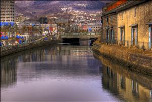 A canal in Otaru