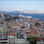 ISTANBUL SKYLINE FROM GALATA TOWER