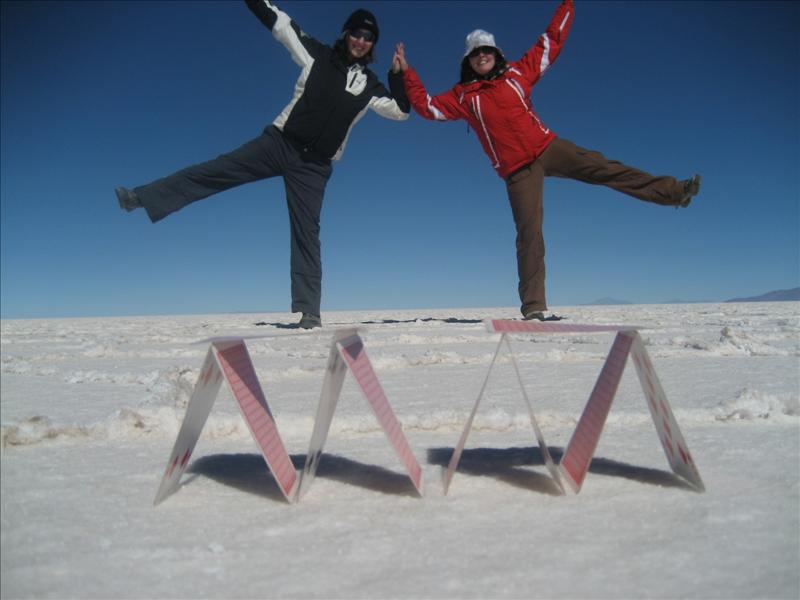 Larking around on the Salt Flats.jpg