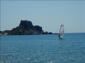 View from the Sacallis Hotel Beach, Kefalos Bay