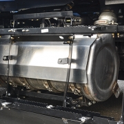 Paccar single-can aftertreatment.