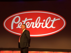 Peterbilt general manager Kyle Quinn