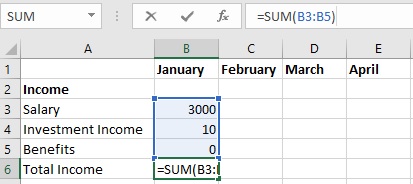 Create Template for Excel