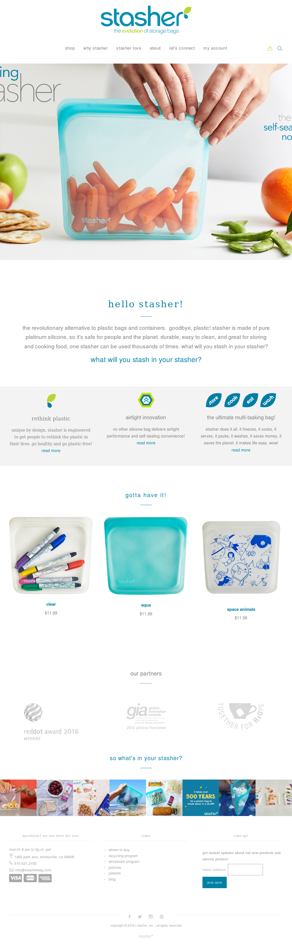 stasher company value