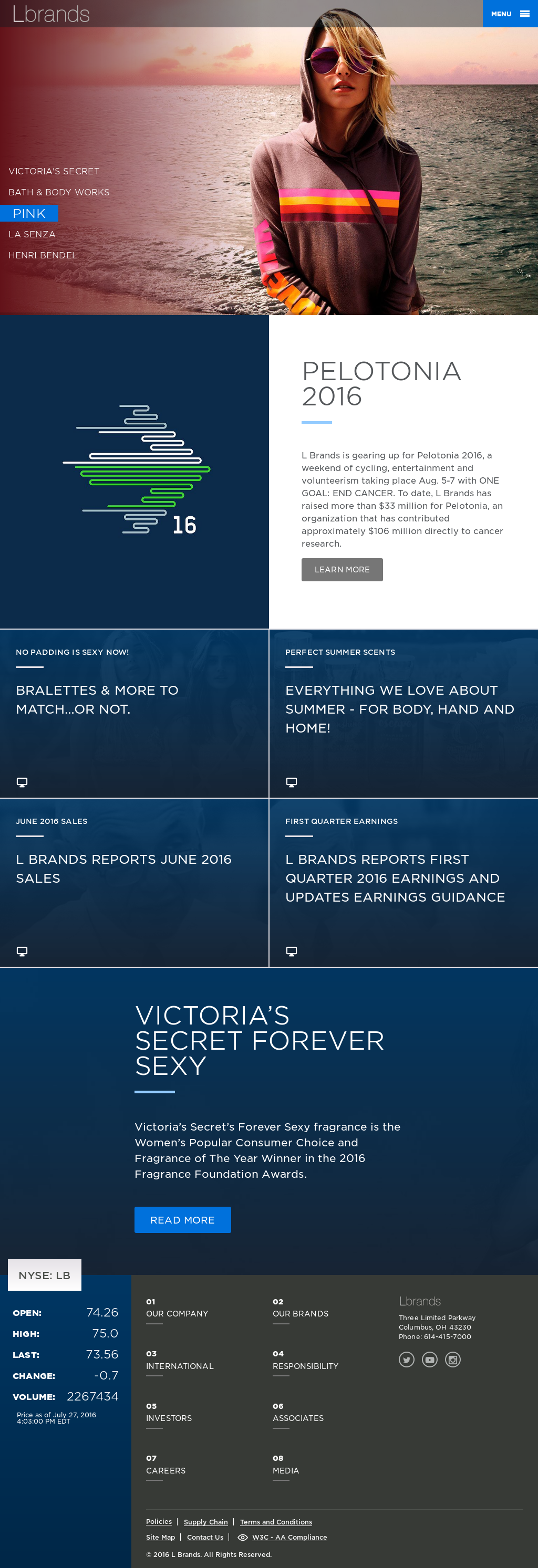 L Brands S Competitors Revenue Number Of Employees Funding Acquisitions News Owler Company Profile
