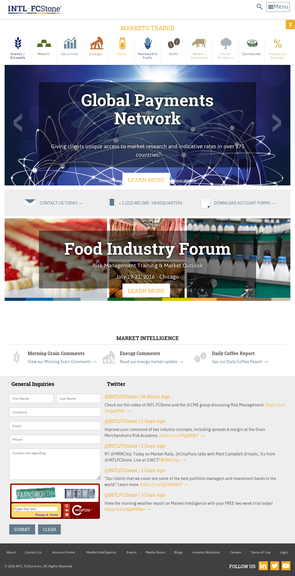 Intl Fcstone S Competitors Revenue Number Of Employees Funding Acquisitions News Owler Company Profile