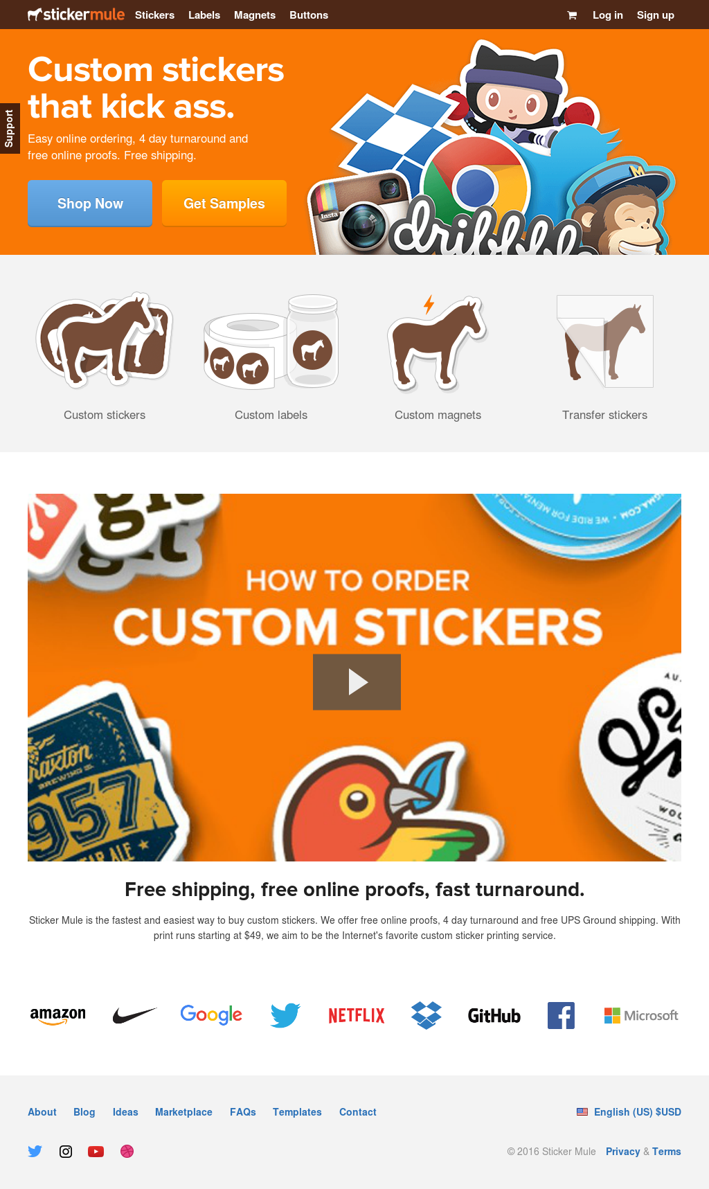 sticker mule headquarters