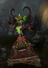 Level 90 Female Worgen Warlock Wow Accounts for sale