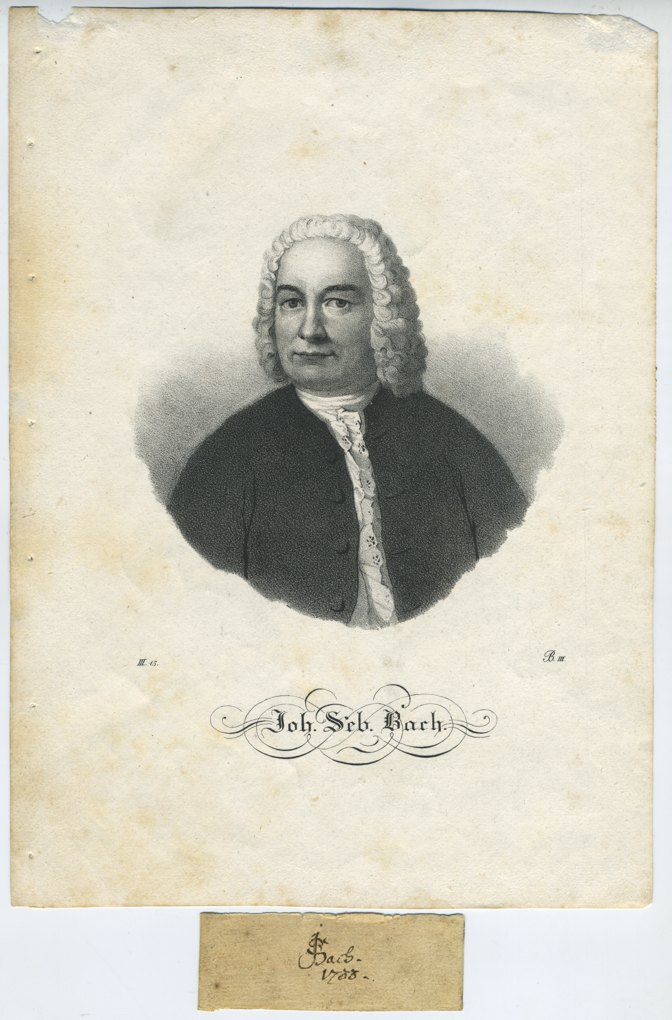 Johann Sebastian BACH: Rare Autograph Signature (COMPOSER) - Picture 1 of 1