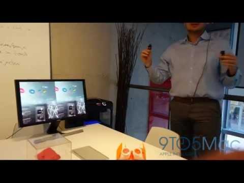 Hands-on with Pinć, a $99 VR headset for iPhone 6 w/ Minority Report-style user interfaces