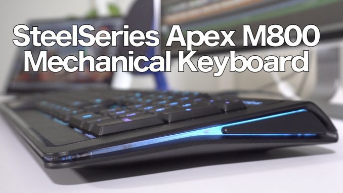 SteelSeries Apex M800 mechanical keyboard - not just for gamers