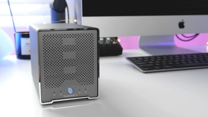 Thunderbolt 3 external storage solution turbo-charges your Mac