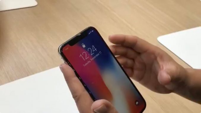 First look: iPhone X!