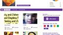 Link to: Rodha is on my computer screen! - She likes Purple ;-)