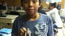 Link to: Johnny with the toy he made