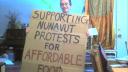 Lien vers: Claire's solo protest in London Ontario