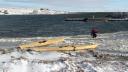 Link to: IKKIE QAJAQ (very cold kayaking)!!