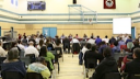 Lien vers: ᓂᐲᑦ ᐃᓄᒃᑎᑐᑦ July 25, 2012, Part 2, Inuktitut live radio feed from Igloolik Community Roundtable, Part 2 morning, Inuktitut, NIRB Mary River Public Hearing Live