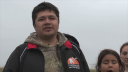 Cree leader appology to the Inuit people at the Inuit-Cree Peace Ceremony. Link to: Cree Apology