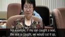 Link to: "Traditional Time" - Nunavik elder Minnie Etidloie