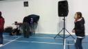 Link to: Diego doing sound check