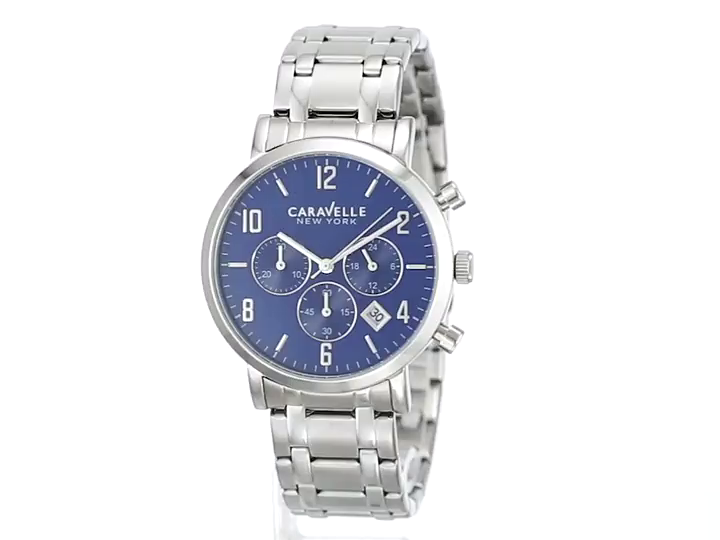 Bulova by Caravelle By Bulova Men's Quartz Stainless Steel Watch eBay
