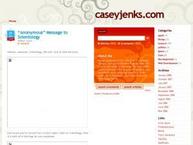 Screenshot for caseyjenks.com/blog