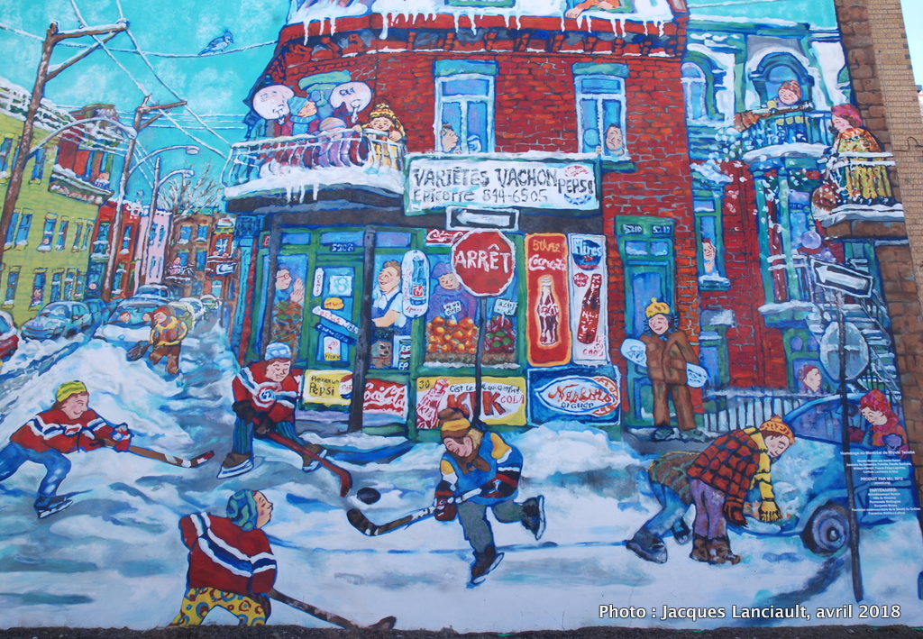 Art public « Le Montréal de Miyuki Tanobe » (Annie Hamel)