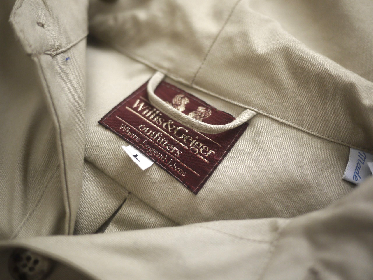 Willis & Geiger popover safari anorak mystery. The Fedora Lounge