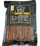 Unwrapped Venison Jerky Strips