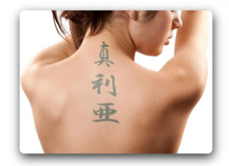 Name Maria in Kanji Symbols