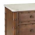 Jasper Furniture FAUX BAMBOO CHEST OF DRAWERS