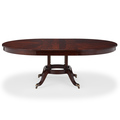 Jasper Furniture Bedford Dining Table with extendable leaf insert