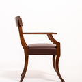 Ebony Inlay Armchair Side 
