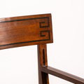 Ebony Inlay Armchair Detail Inlay