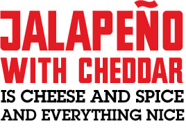 Food Should Taste Good Jalapeño with Cheddar
