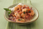 Muir Glen Thai Seared Shrimp with Tomato, Basil and Coconut