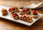 Muir Glen Tomato-Artichoke Bruschetta with Feta