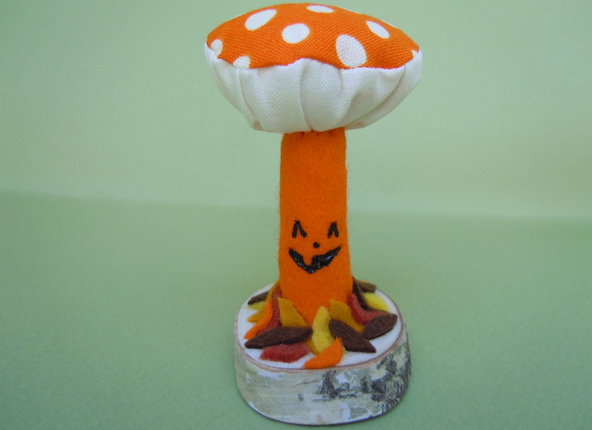 Pumpkin Mushroom Plush