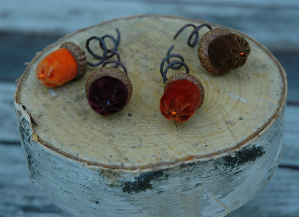Velvet Acorn Assortment