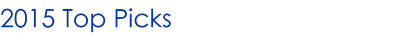2015 Top Picks