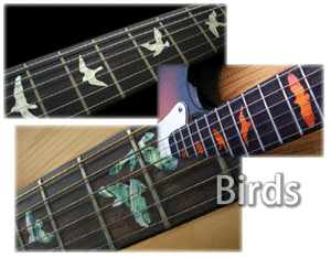PRS Birds inlay
