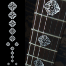 skull fret guitar