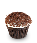 Black and White Cupcake