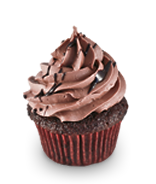 Double Chocolate Raspberry Cupcake