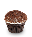 Black and White Cupcake