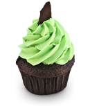 Chocolate Mint Cupcake